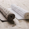 Danica Heirloom Jacquard Bathmat - Charcoal