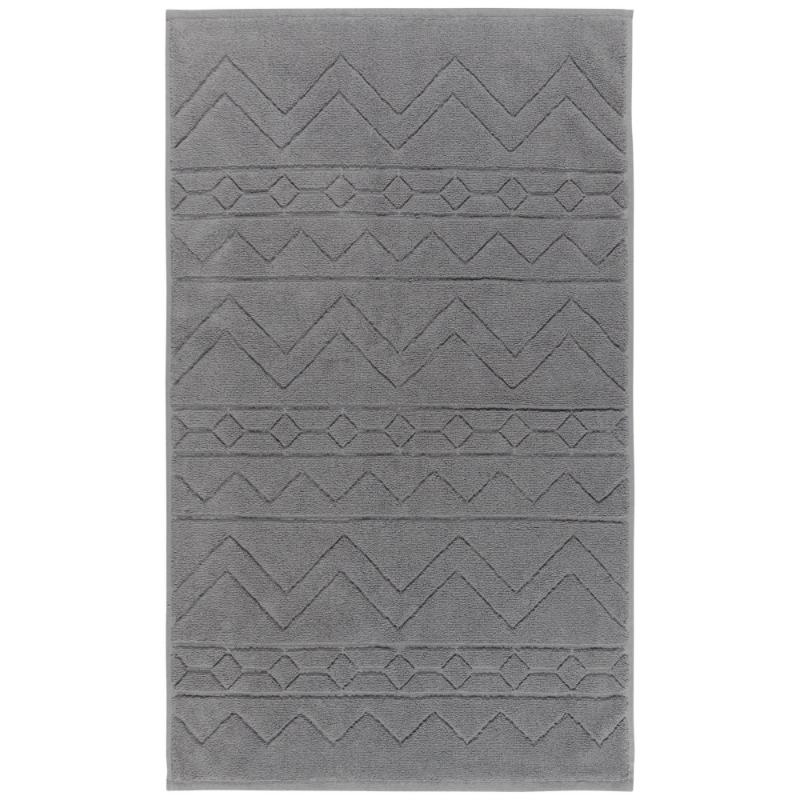 Danica Heirloom Jacquard Bathmat - Charcoal