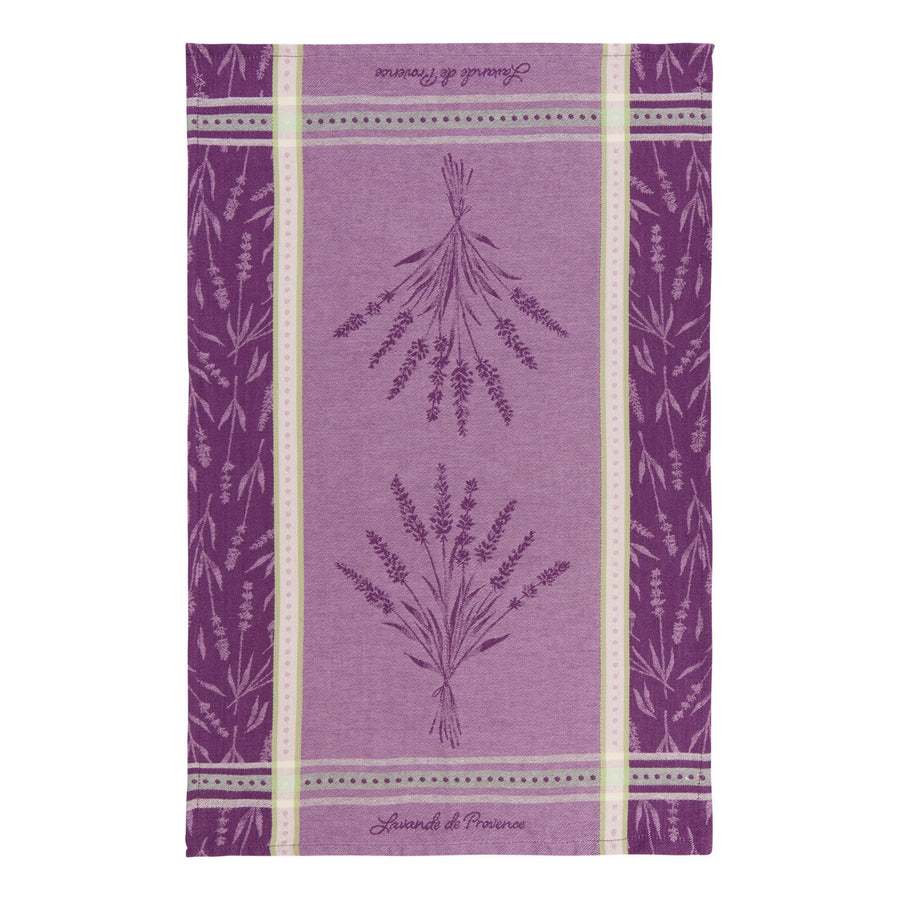Lavender Jacquard Dishtowel