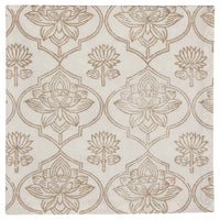 Block Print Lotus Napkins Set of 4