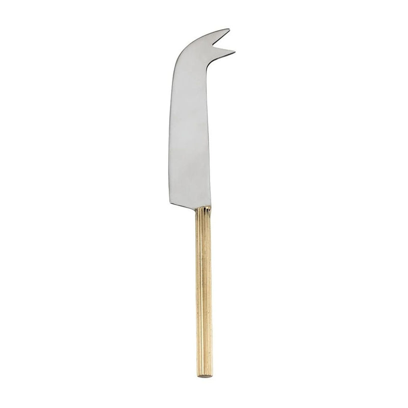 Fortuny Rib Gold Cheese Knife