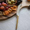 Fortuny Rib Gold Cheese Knife