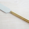 Fortuny Rib Gold Cheese Knife