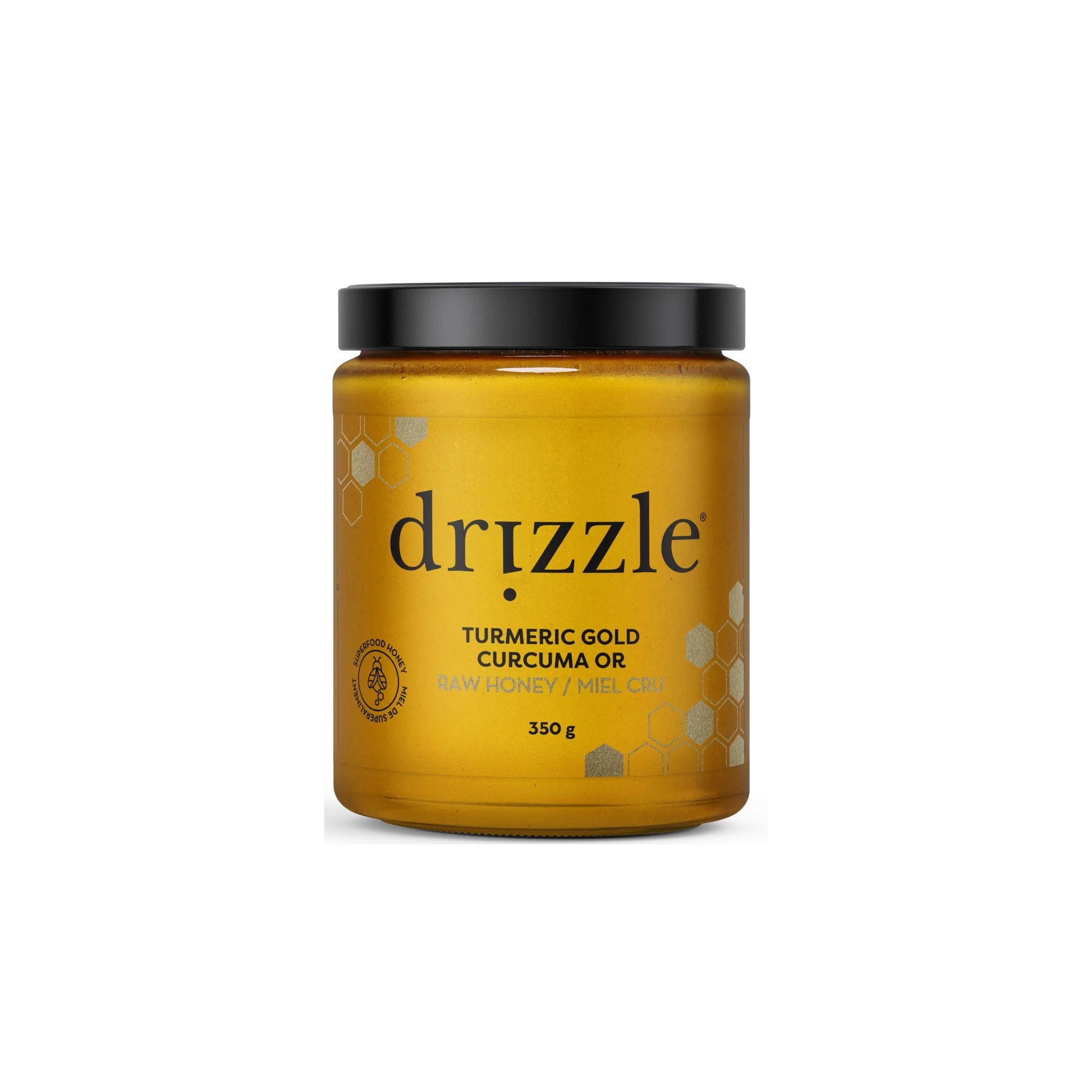 Miel cru Curcuma Or 350g
