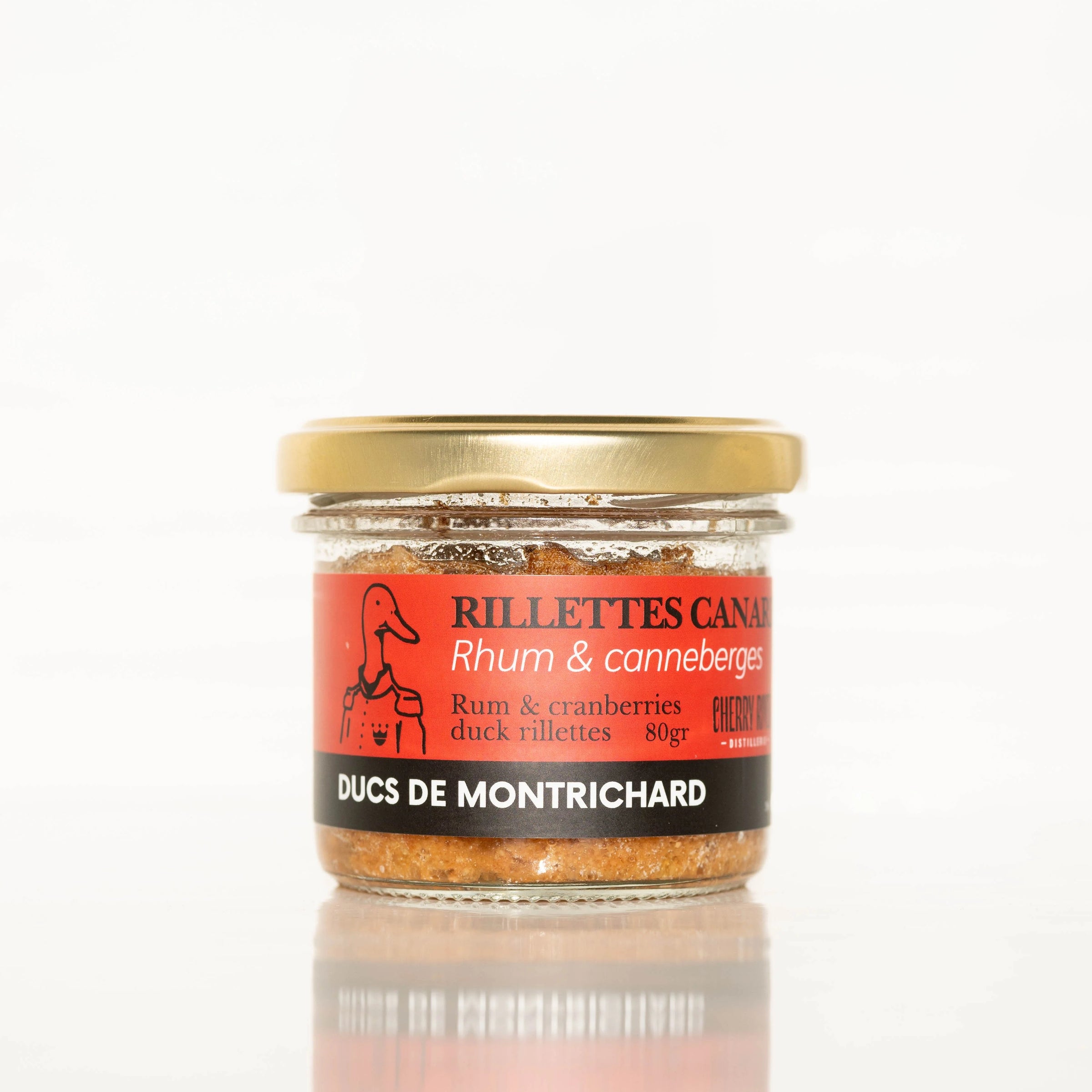 Rillettes de Canard au Rhum et Canneberges – 80 g