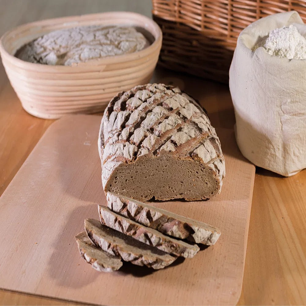 Long Oval Banneton - 1.5kg dough 40x16x7.5cm