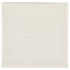 Lot de 4 serviettes tissées blanches Estela