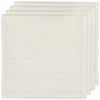 Estela White Woven Napkins Set of 4