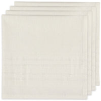 Estela White Woven Napkins Set of 4