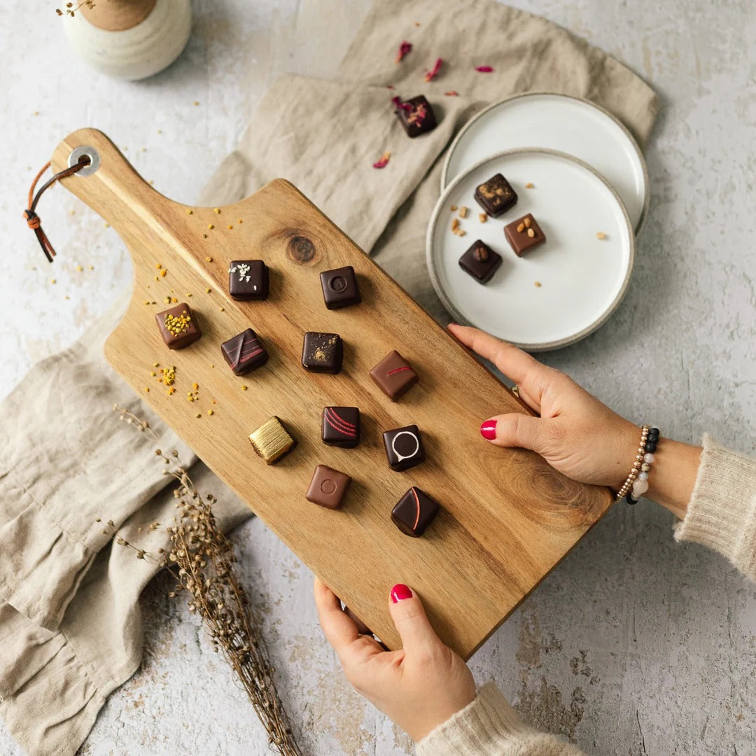 Boîte de 6 chocolats - Coffret cadeau de chocolats fins artisanaux