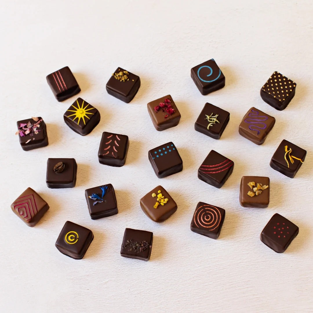 Boîte de 6 chocolats - Coffret cadeau de chocolats fins artisanaux