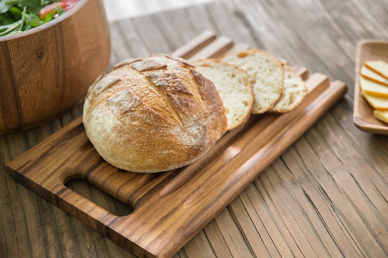 Acacia Wood Sweep Off Bread Board