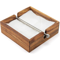 Acacia Wood Napkin Holder