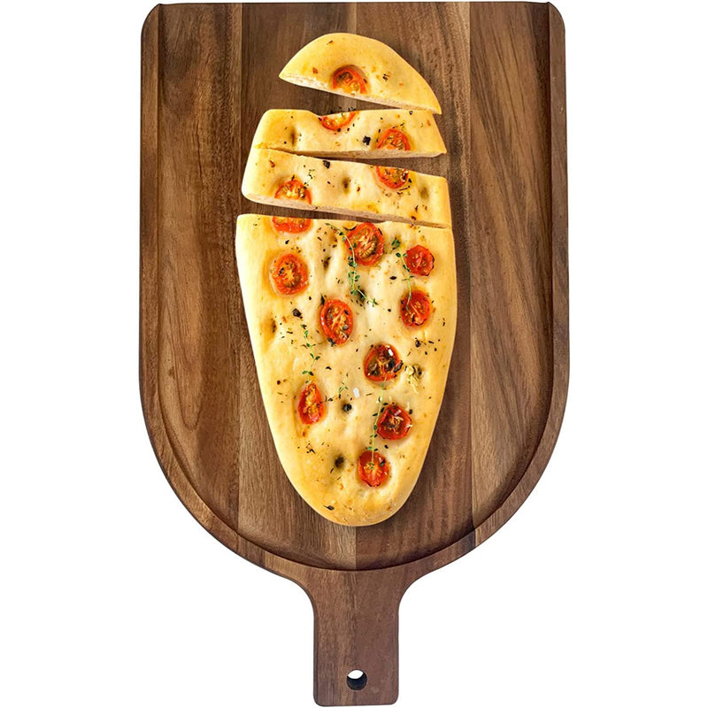 Wide Acacia Wood Charcuterie Shovel