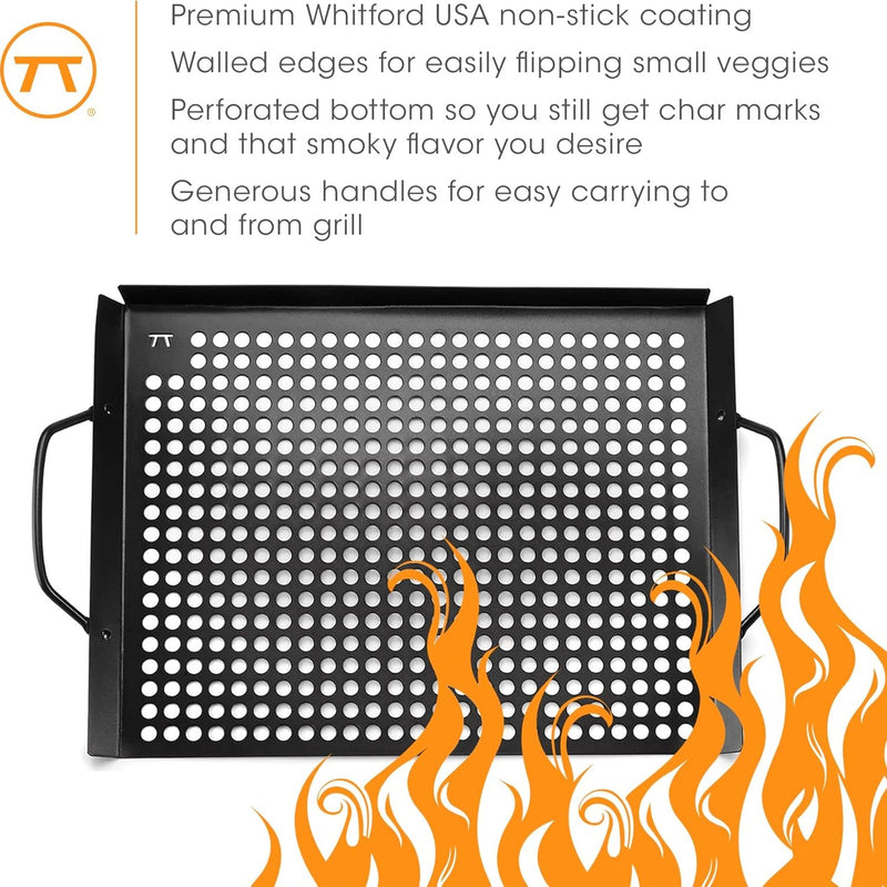 Grille de barbecue Outset 11 x 7 pouces