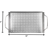 Stainless Steel BBQ Grill Grid 11x7 inch