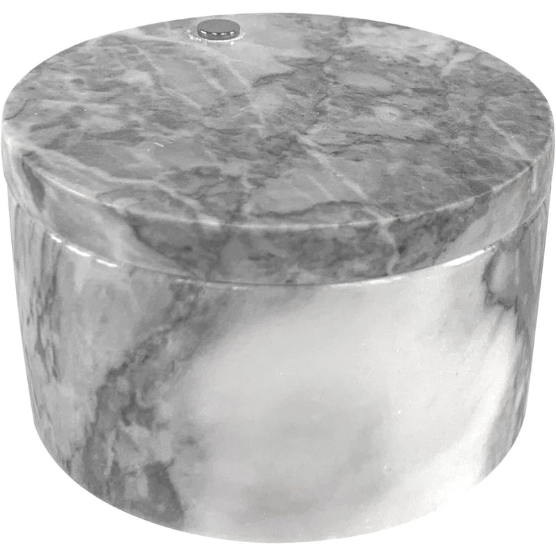 White Marble Double Salt Cellar