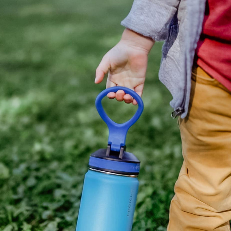 LIL CHILL Insulated Kids Water Bottle - Blue