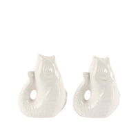 Assortiment de salière et poivrière en forme de poisson