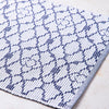 Moroccan Tile Textured Placemat Navy