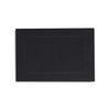 Napperon Vienna Linen en noir 13 x 19 po