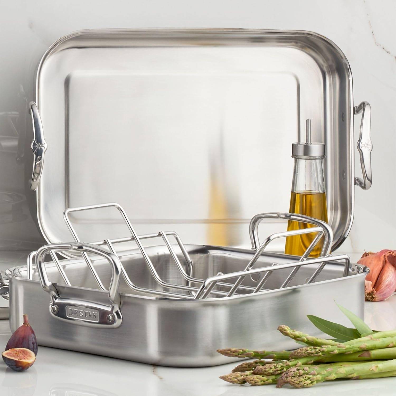 Rôtissoire classique Hestan Provisions de 42 cm avec grille