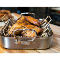 Rôtissoire classique Hestan Provisions de 42 cm avec grille
