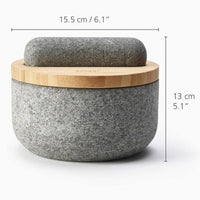 Dash Pestle & Mortar with Bamboo Lid