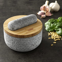 Dash Pestle & Mortar with Bamboo Lid