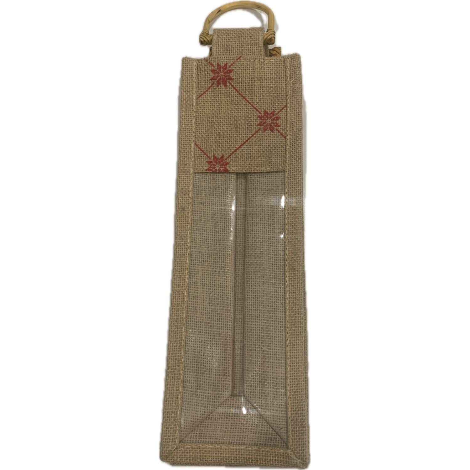 Jute Wine Bag with Handles