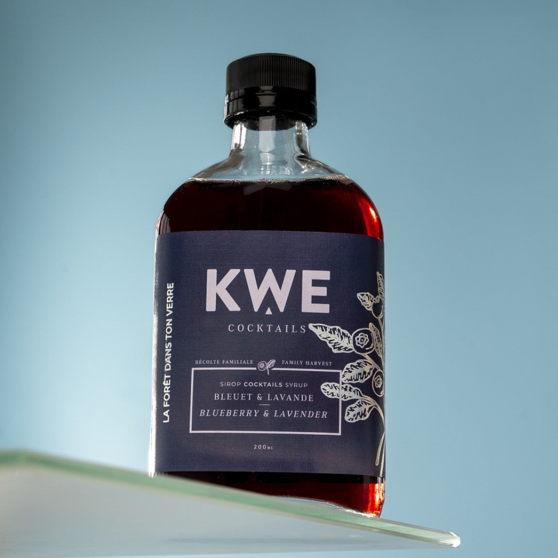 Sirop Cocktail Bleuet & Lavande 200ml