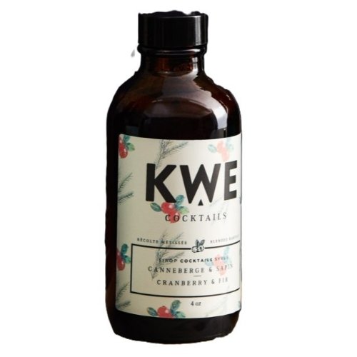 Sirop canneberge sapin 4oz