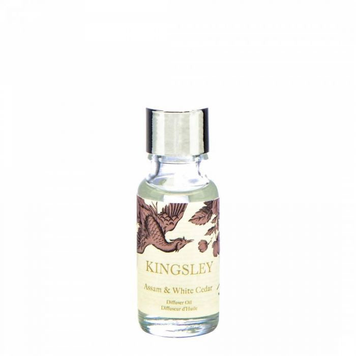 Kingsley Assam & White Cedar Diffuser Oil 15ml