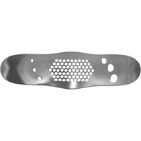 Stainless Steel Garlic Rocker with Built-in Herb Stripper