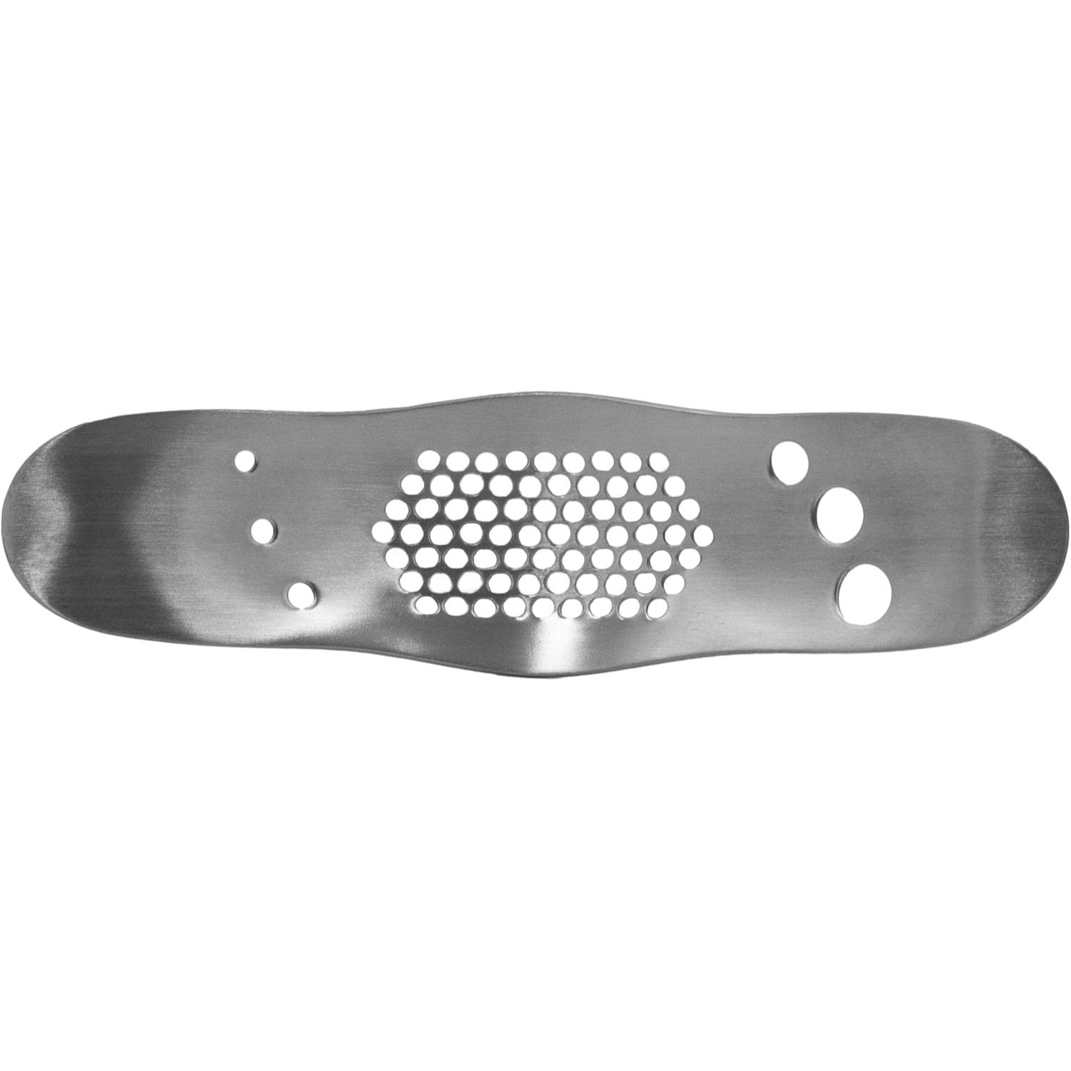Stainless Steel Garlic Rocker with Built-in Herb Stripper