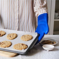 Silicone Oven Mitt Indigo-Blue