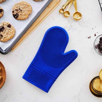 Silicone Oven Mitt Indigo-Blue