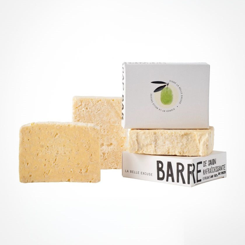 Refreshing Exfoliating Sea Salt Soap Bar 160g