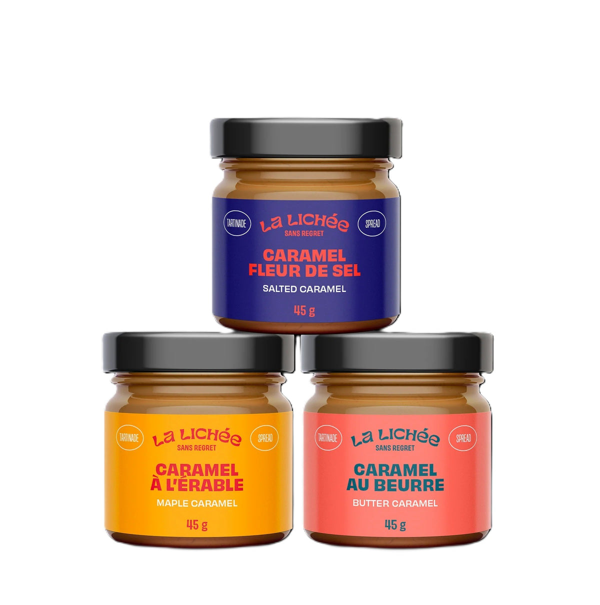 Trio de caramels classiques 3x45g