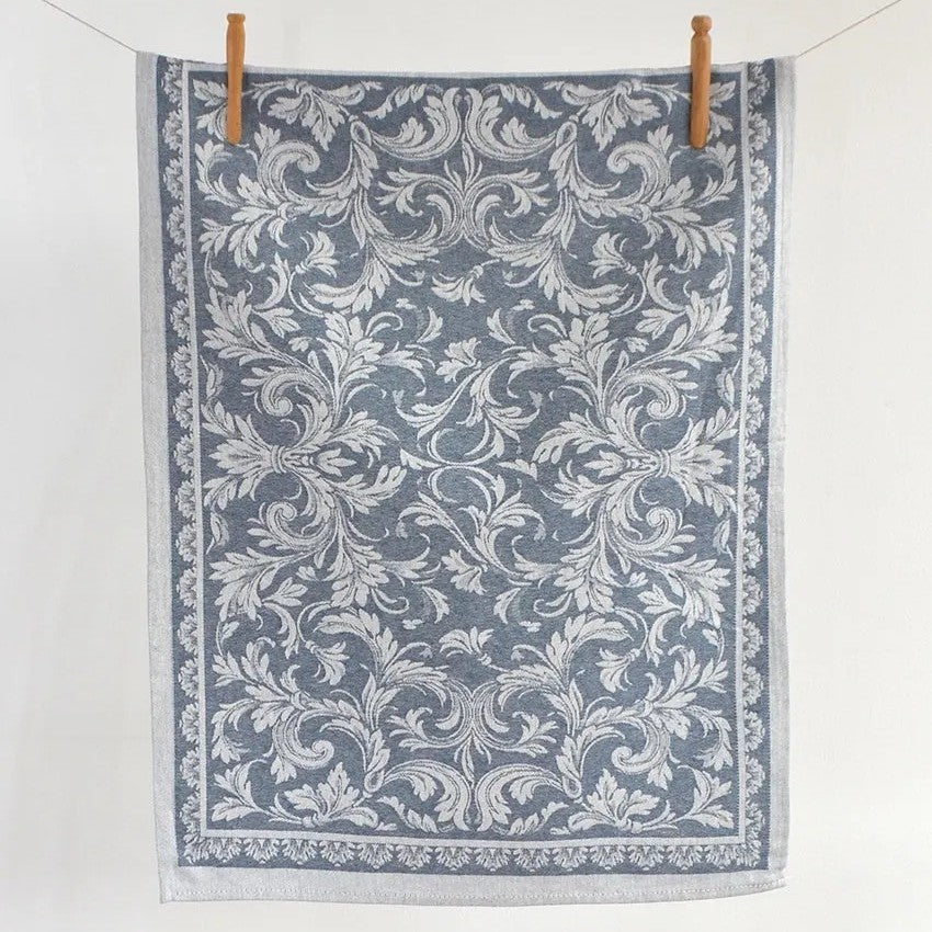 Torchon Renesans - Bleu marine