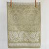 Carmen Olive Green Tea Towel