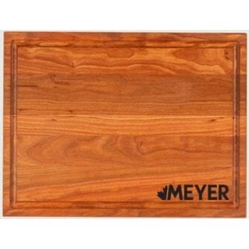 Planche à découper en bois de cerisier 17" x 11" x 0,75"