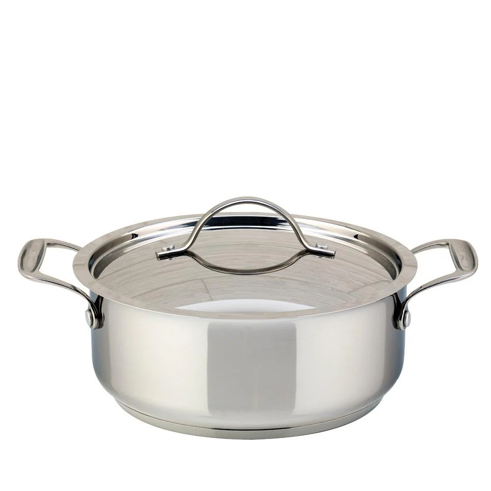 Casserole en acier inoxydable 3 L Confederation avec couvercle