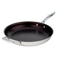 Poêle à frire antiadhésive SuperSteel en acier inoxydable 32 cm