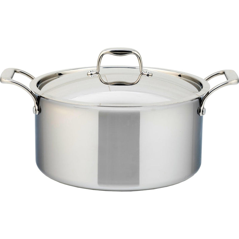 Casserole SuperSteel Tri-Ply Clad en acier inoxydable 9L avec couvercle