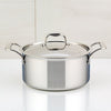 Casserole SuperSteel Tri-Ply Clad en acier inoxydable 9L avec couvercle