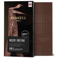 Barre de Chocolat Noir 99% Noir Infini 70g