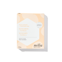 Melia Artisanal Soap - Mandarin + Vanilla 100g