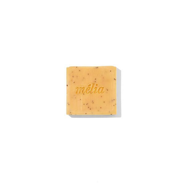 Melia Artisanal Soap - Poppy Seeds + Basil + Bergamot 100g