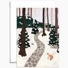 A Forest Full of Winter Magic - Christmas Greeting Card
